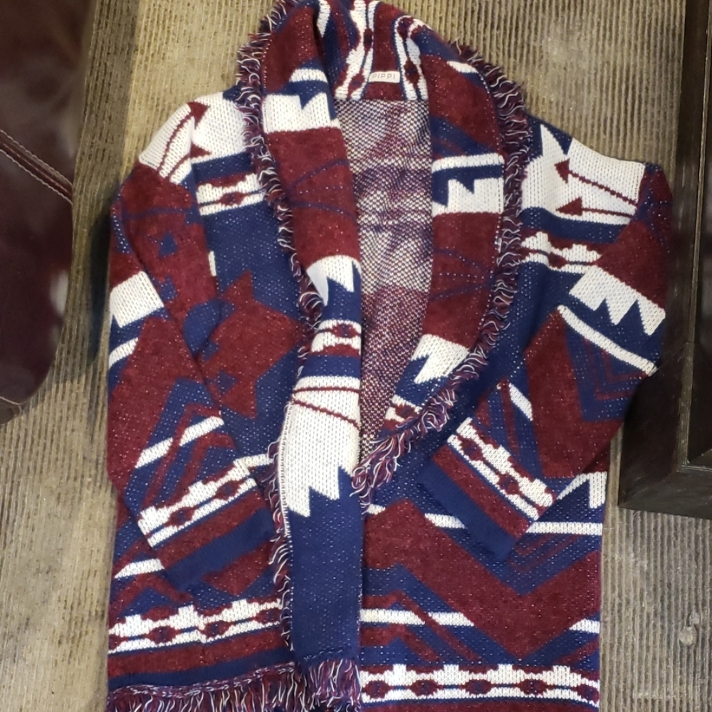 Open sweater
